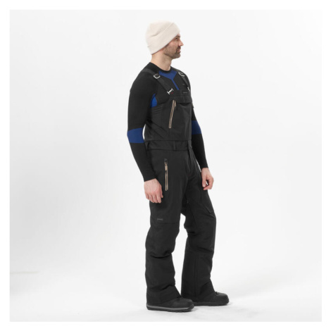 Pánske snowboardové nohavice 900 UP nepremokavé čierne