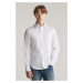 KOŠEĽA GANT SLIM SATEEN SHIRT WHITE