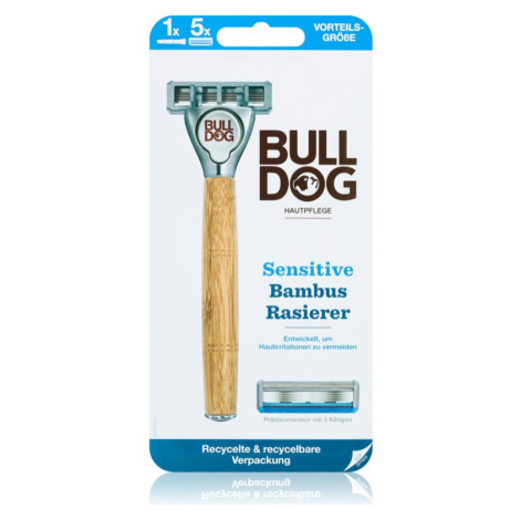 Bulldog Sensitive Bamboo holiaci strojček + náhradné hlavice