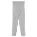 ADIDAS SPORTSWEAR Športové nohavice 'Essentials'  sivá / biela