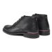 Tommy Hilfiger Šnurovacia obuv Core Rwb Hilfiger Lth L Boot FM0FM04804 Čierna