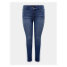 ONLY Carmakoma Džínsy Kate 15309057 Modrá Skinny Fit