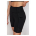 Trendyol Black Double Pocket Detailed Knitted Sports Shorts/Short Leggings