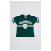 DEFACTO Baby Boy Crew Neck Sports Printed Short Sleeve T-Shirt