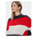 Tommy Jeans Sveter Tjw Colorblock Sweater DW0DW17495 Tmavomodrá Regular Fit