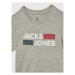 Jack&Jones Junior Tričko Corp Logo 12152730 Sivá Regular Fit