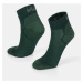 Kilpi MINIMIS-U Unisex bežecké ponožky - 2 páry TU0803KI Tmavo zelená