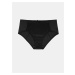 Black panties with small pattern DORINA - Women