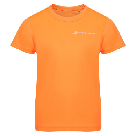 Alpine Pro Cluno Detské funkčné tričko KTSX378 neón pomaranč
