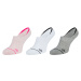 Calvin Klein WOMENS 3PK LINER ATHLEISURE RUBY Dámske ponožky, mix, veľkosť