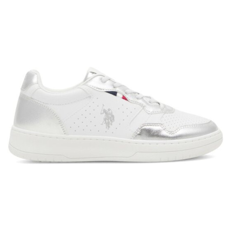 U.S. Polo Assn. Sneakersy DENNY004A Biela