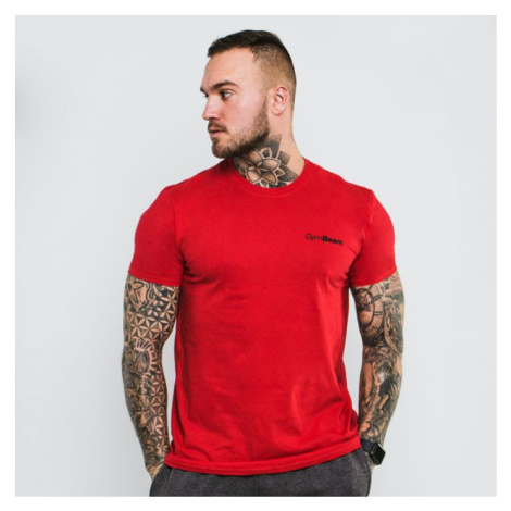 GymBeam Men‘s T-shirt Basic Cherry Red  L