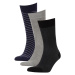 DEFACTO Men's 3-pack Cotton Long Socks