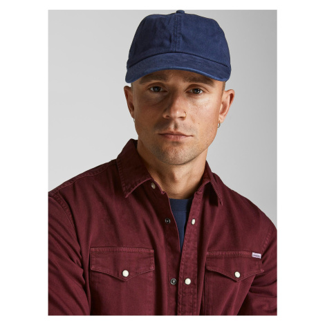 Dark blue Mens Cap Jack & Jones Brink - Men