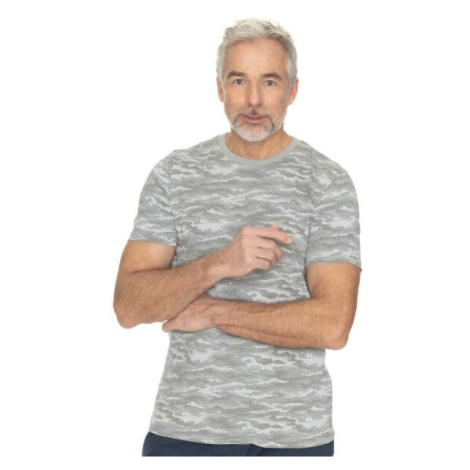 BUSHMAN EXTON Pánske tričko, sivá, veľkosť