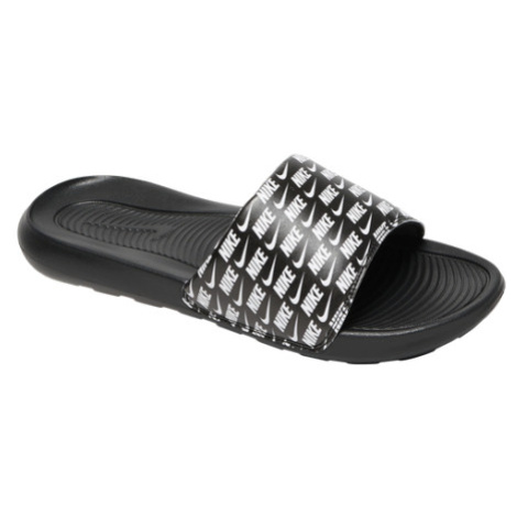 Pánske šlapky (plážová obuv) NIKE Victory One Slide Print black white black