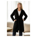 79405 Dewberry Long Women Coat-BLACK