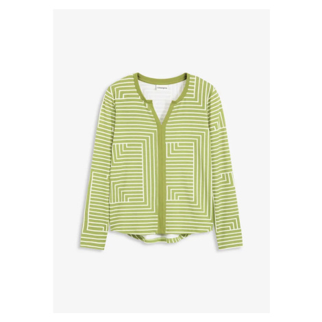 Tričko s dlhým rukávom bonprix