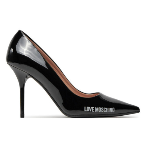 LOVE MOSCHINO Lodičky JA10089G1LIH0000 Čierna