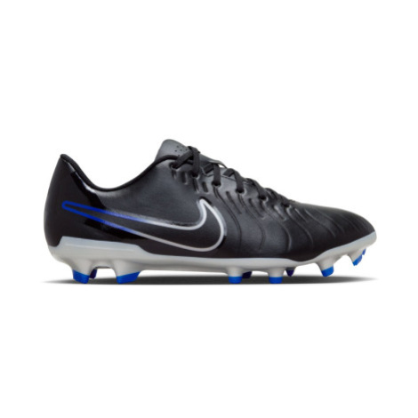 Pánske futbalové kopačky outdoorové NIKE Tiempo Legend 10 Club M FG black hyper royal chrome