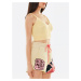 #VDR Pastel Yellow Crop Top