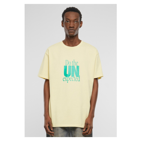 Men's T-shirt Do The Unexpected Oversize yellow mister tee