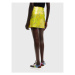 Desigual Mini sukňa Ida 22WWFW01 Žltá Slim Fit