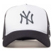 Pánska šiltovka NEW ERA 940 Af trucker MLB team colour block NY cap Black White