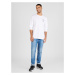 Calvin Klein Jeans Tričko 'FUTURE'  modrozelená / čierna / biela
