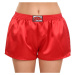 Women's briefs Styx classic rubber satin red