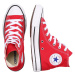 CONVERSE Členkové tenisky 'CHUCK TAYLOR ALL STAR CLASSIC HI'  ohnivo červená / biela