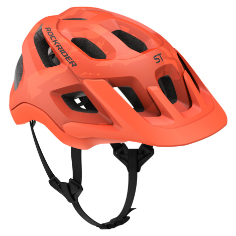 Cyklistická prilba na mtb st 500 modro-žltá ROCKRIDER