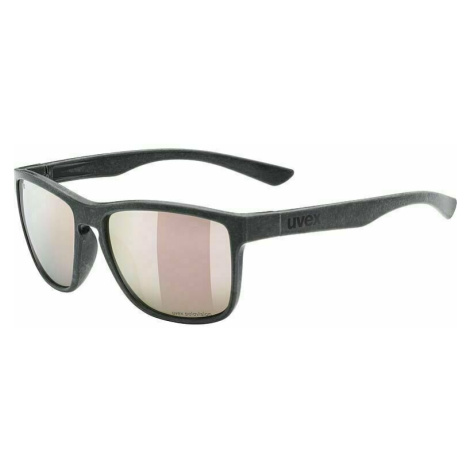 UVEX LGL Ocean 2 P Black Mat/Mirror Rose Lifestyle okuliare