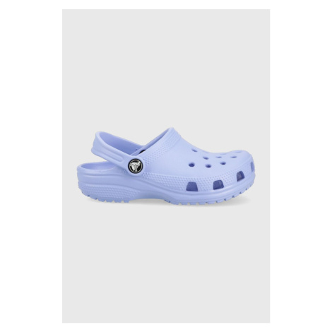 Šlapky Crocs CLASSIC KIDS CLOG fialová farba