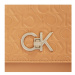 Calvin Klein Kabelka Re-Lock Ew Conv Crossbody-Emb K60K611533 Hnedá