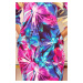 Pohodlné dámské oversize šaty se vzorem světle květů XL model 14567866 - numoco