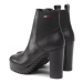 Tommy Jeans Členková obuv Essential High Heel Boot EN0EN02045 Čierna