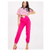 Kalhoty Italy Moda model 167001 Pink
