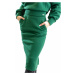 Dámska tepláková sukňa VSB ELIZABETH zelená