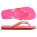 HAVAIANAS TOP VERANO II Dámske žabky, ružová, veľkosť 41/42