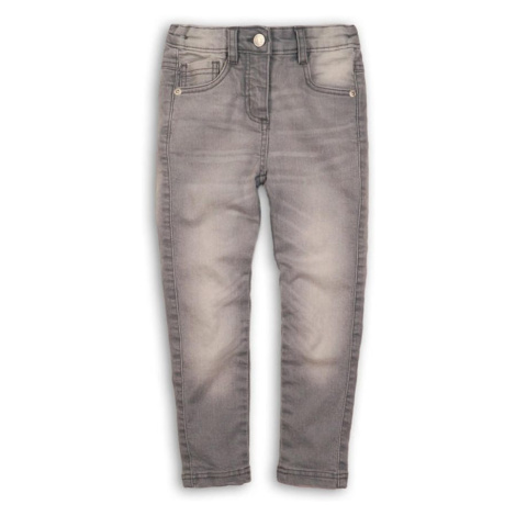 Nohavice dievčenské džínsové s elastanom, Minoti, SUPER 4, šedá - | 2/3let