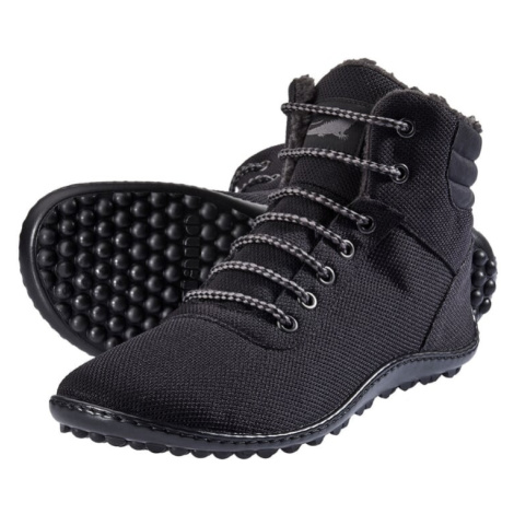 Členkové zimné topánky Leguano - Kosmo Black