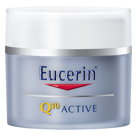 Eucerin Q10 ACTIVE Nočný krém proti vráskam regeneračný na citlivú pokožku 50 ml
