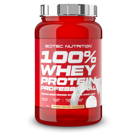 Scitec Nutrition 100% Whey Protein Professional arašidové maslo