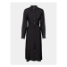 Vero Moda Košeľové šaty 10295296 Čierna Regular Fit