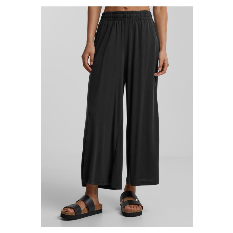 Dámske čierne modalové culottes Urban Classics