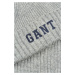 SET ČAPICA A ŠÁL GANT BEANIE SCARF GIFT SET GREY MELANGE