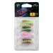 Fox rage gumová nástraha uv micro fry mixed colour pack 4 cm 8 ks