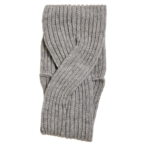 Knitted headband grey Urban Classics