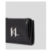 Peňaženka Karl Lagerfeld K/Saddle Md Bifold Wallet Čierna